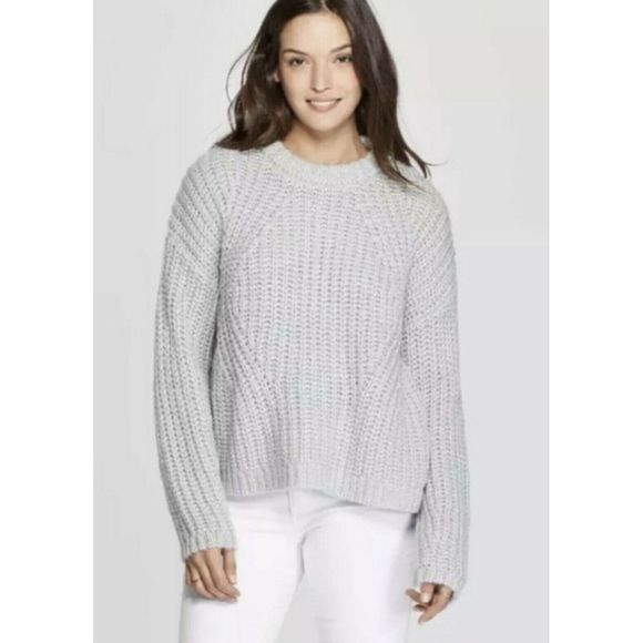 Universal Thread Sweaters - Universal Thread L Sweater Light Teal Pullover